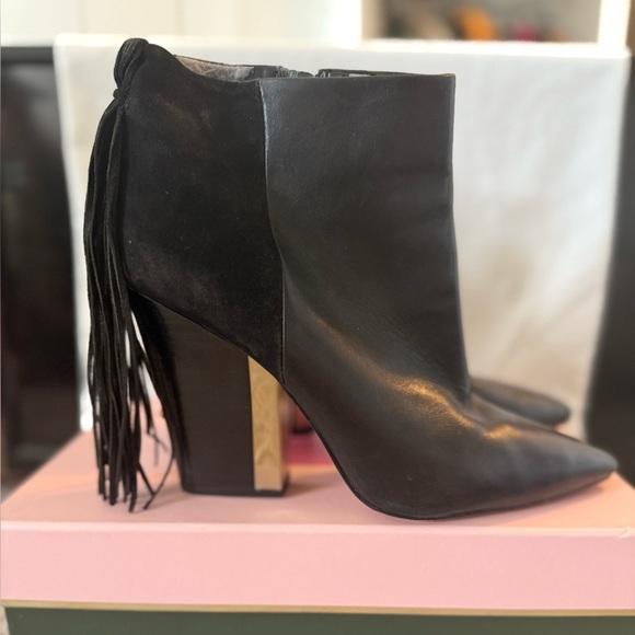 Sam Edelman Mariel Fringe Ankle Boot - Picture 4 of 13
